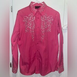 Patroncito USA Western Womens Shirt Size M
